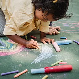 Chalk the Walk for Back to School