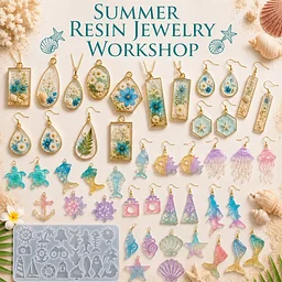 Resin Jewelry Workshop with All Ways Arts