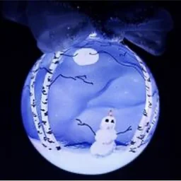 WORKSHOP: "Winter Scene on Light-Up Ornament Using Alcohol Ink" @ Art of the Lakes Gallery, Battle Lake