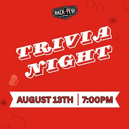 Trivia Night at The Sanctuary