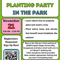 Scappoose Tree Planting Party in the Park