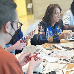 Public Library Outreach Collage and Mixed Media