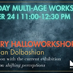 Multi-Age Workshop: A Poetry Halloworkshop