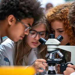 Teeny, Tiny Life Around Us – Introduction to Microscopes