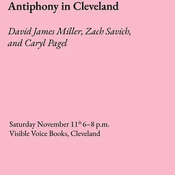 Author Event: Reading with Antiphony Press & Journal