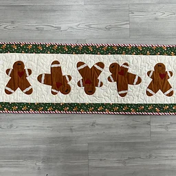 FA2026-42: Gingerbread Boy Table Runner