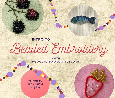 Intro to Beaded Embroidery