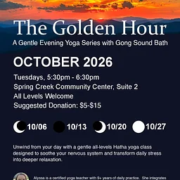 Evening Yoga in Spring Creek