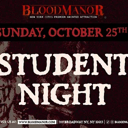 Student Night | October 25th