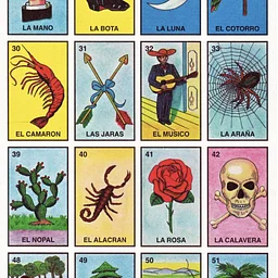 FREE FAMILY ART DAY: Personalized Mexican Lotería Boards