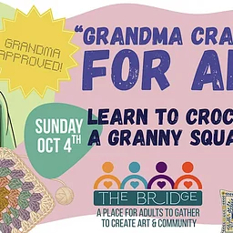 Learn to Crochet a Granny Square with The Bridge!