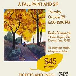 Fall Paint & Sip Workshop
