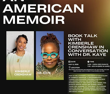Dr. Kimberlé Crenshaw in conversation with Dr. Kaye: BACKTALKER