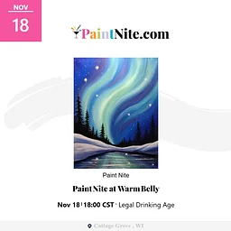 Paint Nite: Northern Night Lights
