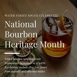 Bourbon Heritage Month Tasting