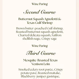 Wild & Rooted, A Hill Country Harvest Wine Dinner