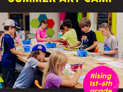 Art Camp! Week 8: July 20- July 24, Afternoon Session: 1pm-4:30pm