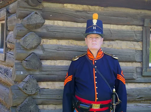 Edward Ball, dragoon sergeant: Living History Presentation