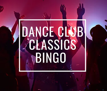 FREE Dance Club Classics Bingo