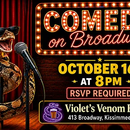 Comedy on Broadway - October Edition