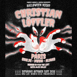 Christian Löffler >< Halloween Night >< presented by Public Works & Safra
