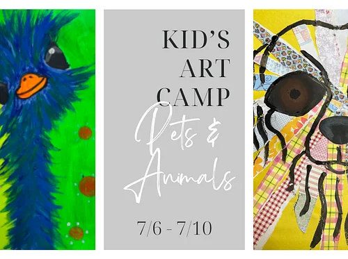 Pets & Animals – Kid’s Summer Art Camp with Shannon *SOLD OUT*