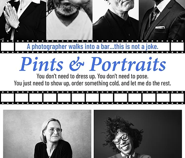 Pints and Portraits with Angelo Merendino