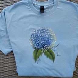 Acrylic Painting with Pat Smelkoff: Acrylics: Hydrangea T-Shirt