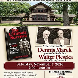 Book Signing at the B. Harley Bradley House