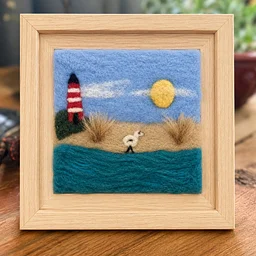 NEEDLE FELTING: LANDSCAPE PAINTING