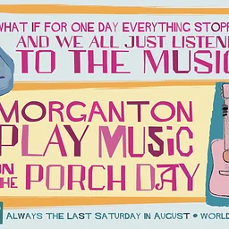 Morganton's Play Music on the Porch Day 2026