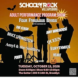 OWL PRESENTS! School of Rock Williamsburg Adult Performance Show!
