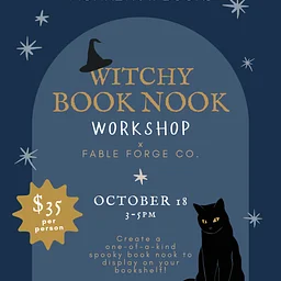 Witchy Book Nook Workshop