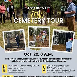 Fort Stewart Fall Cemetery Tour