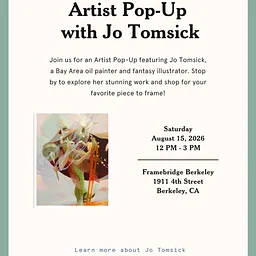 Framebridge Artist Pop-Up: Featuring Jo Tomsick