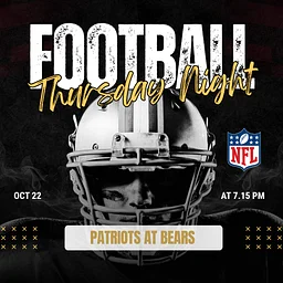 TNF Patriots at Bears