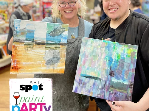 Paint & Sip: Abstract Landscapes