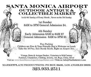 Santa Monica Airport Antique Market