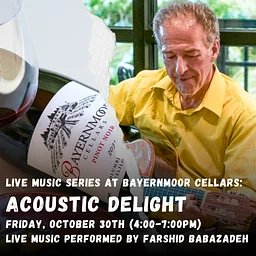 Live Music at Bayernmoor – Farshid Babazadeh