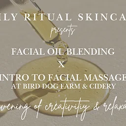 Facial Oil & Massage Workshop