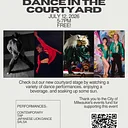 Chapel Theatre Courtyard Dance Performance