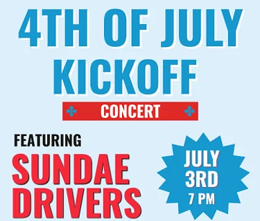 Summer Concert Series ft. Sundae Drivers – 4th of July Kickoff!
