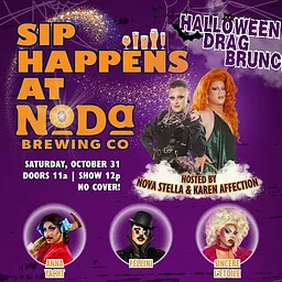 Sip Happens: FREE HALLOWEEN DRAG BRUNCH