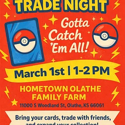 Pokémon Card Trade Night — Gotta Catch ’Em All!