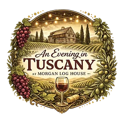 An Evening in Tuscany at Morgan Log House