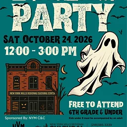 Kids Halloween Party at the Cultural Center @ New York Mills Regional Cultural Center