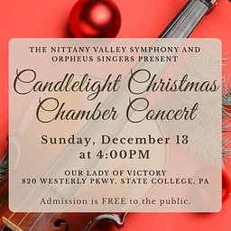 Christmas Candlelight Chamber Concert with the Orpheus Singers