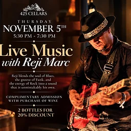 Live Music with Reji Marc