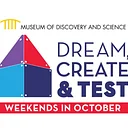 Dream, Create & Test Weekends in October