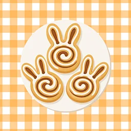 Homeschool Sessions: Bunny Shaped Cinnamon Rolls